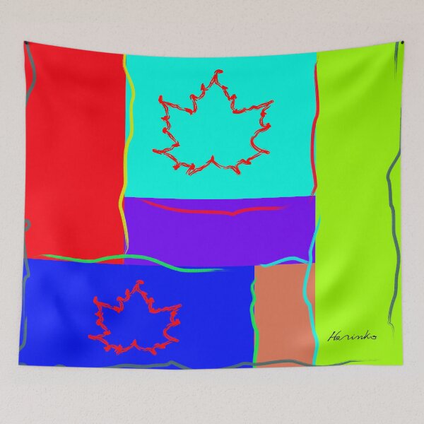 Item preview, Colorful maple designed and sold by Harinko.