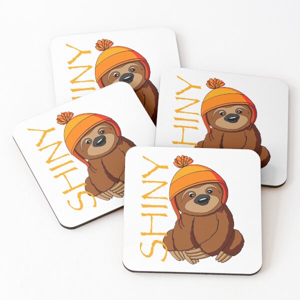 Item preview, Shiny Sloth designed and sold by Alisha Ober Designs.