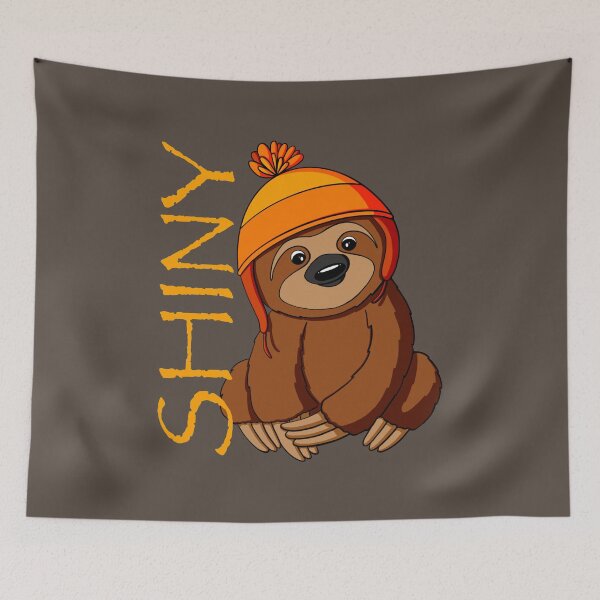 Item preview, Shiny Sloth designed and sold by Alisha Ober Designs.