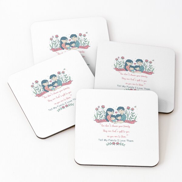 Item preview, Tell my family i love them designed and sold by Didou  Design.