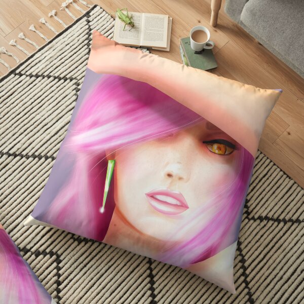 Blinding Light Painting Floor Pillow