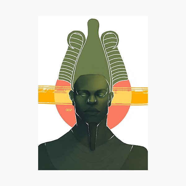 Osiris Epagomenal Portrait Photographic Print
