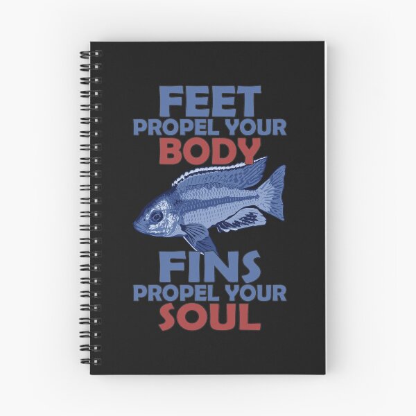 Item preview, Fish Propel Your Soul Malawi Peacock Cichlid Tropical Ornamental Aquarium Aquarist Fish Gift designed and sold by TheAplus.