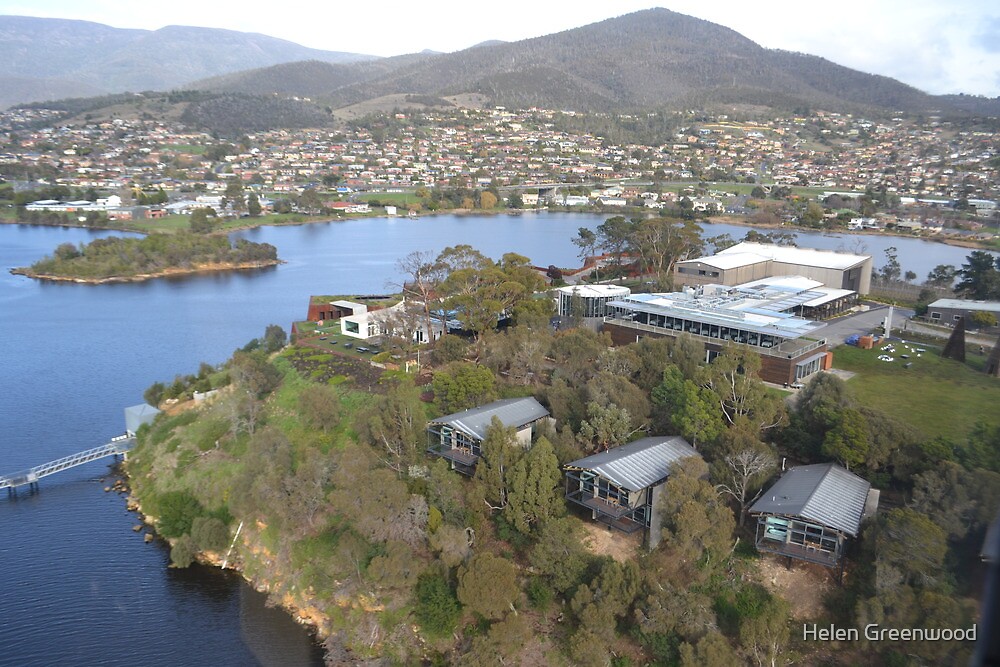 "MONA, Berriedale, Tasmania" by Helen Greenwood Redbubble