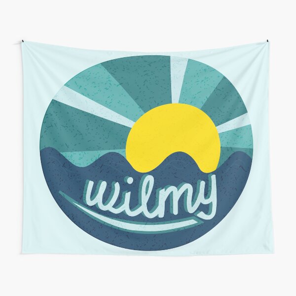 UNCW Wilmington Beach Ocean Sunset Tapestry