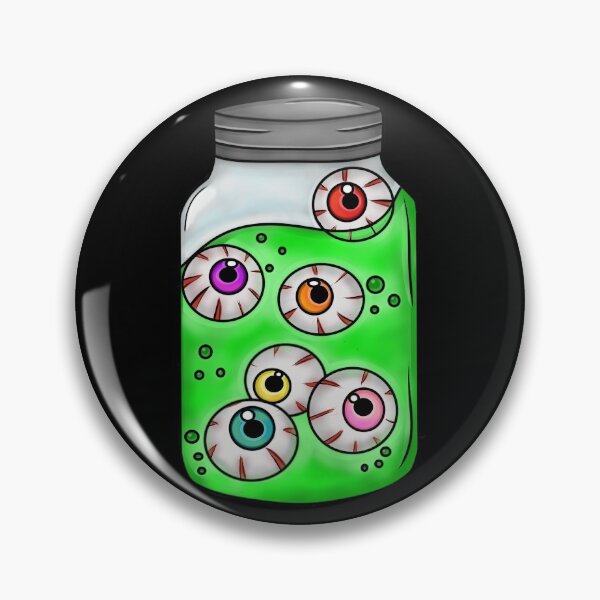 Item preview, Tarro lleno de bolas de ojo designed and sold by CupcakeEmily.