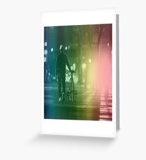 Lonely Town Rainbow Greeting Card