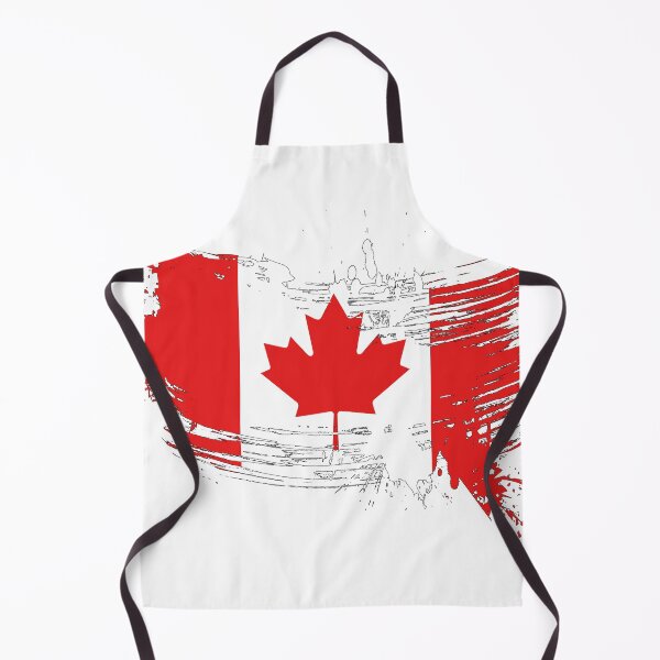 Item preview, Canada Flag Brush Splatter designed and sold by DCornel.