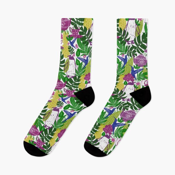Item preview, Penguin tea party in the jungle designed and sold by Kimmygowland.