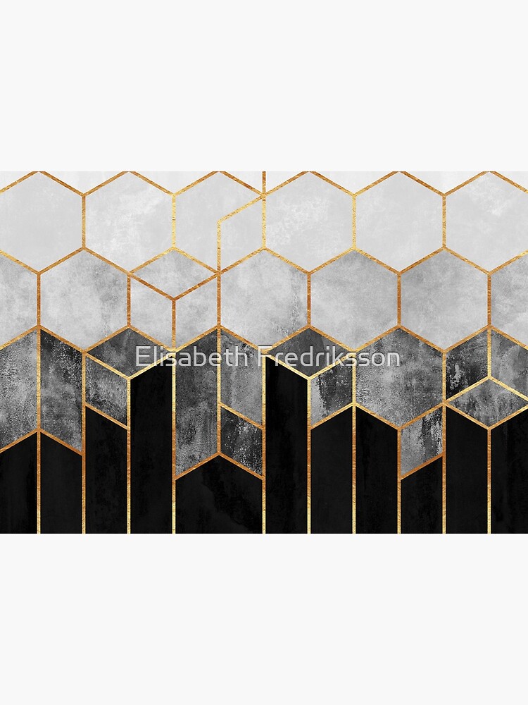 Charcoal Hexagons by foto-ella