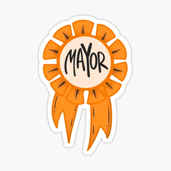 Mayor of Halloween Town Sticker for Sale by MeddlingArtist7