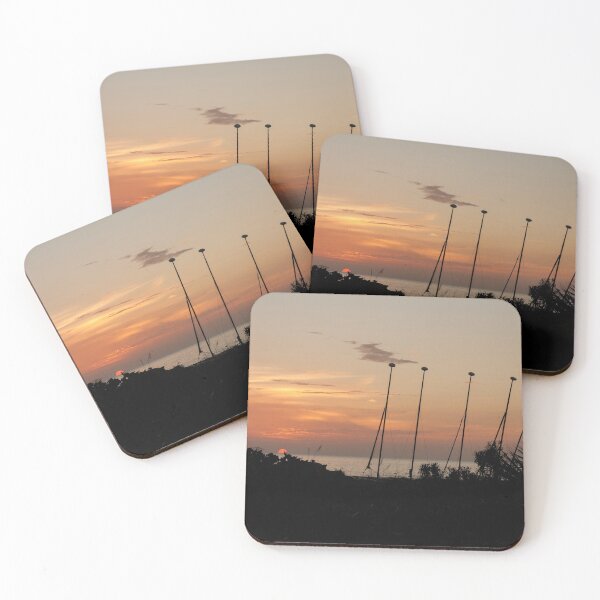 Item preview, Sailboats Sunset designed and sold by TinyCameraNinja.