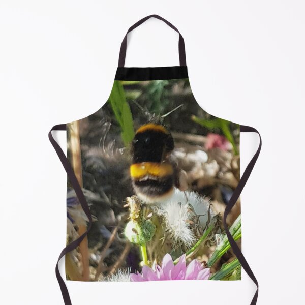 Item preview, Bumblebee 8 on cornflower pink breakfast over designed and sold by ellenhenry.