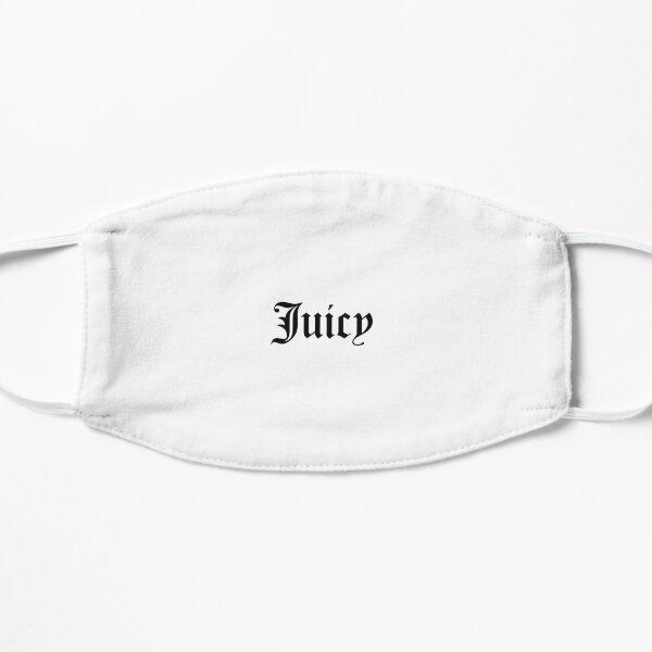 Black juicy Flat Mask