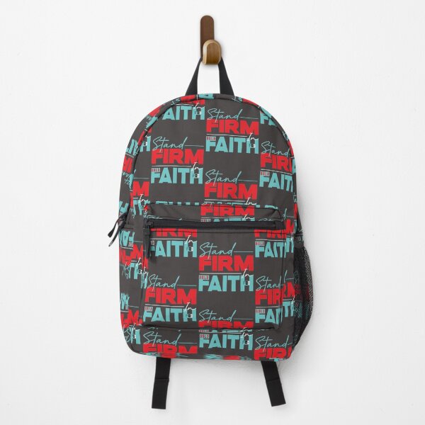 Stand Firm in Faith Backpack