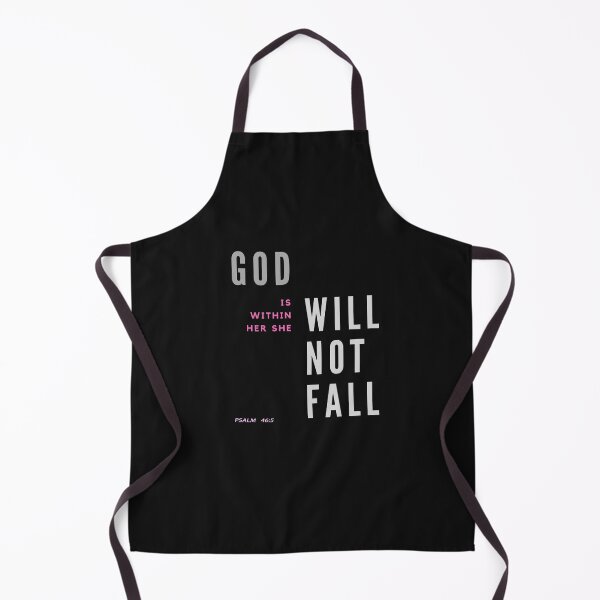 Item preview, God Is Within Her, She Will Not Fall Psalm 46:5 designed and sold by Roland1980.