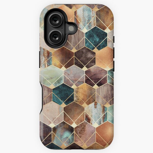 Item preview, Natural Hexagon And Diamonds designed and sold by Elisabeth Fredriksson.
