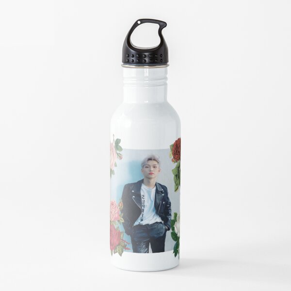 STRAY KIDS - Felix with Roses VINTAGE Cute SKZ Water Bottle
