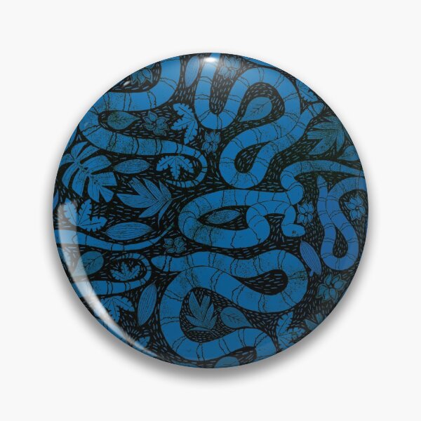 Item preview, Snake block print designed and sold by Kimmygowland.