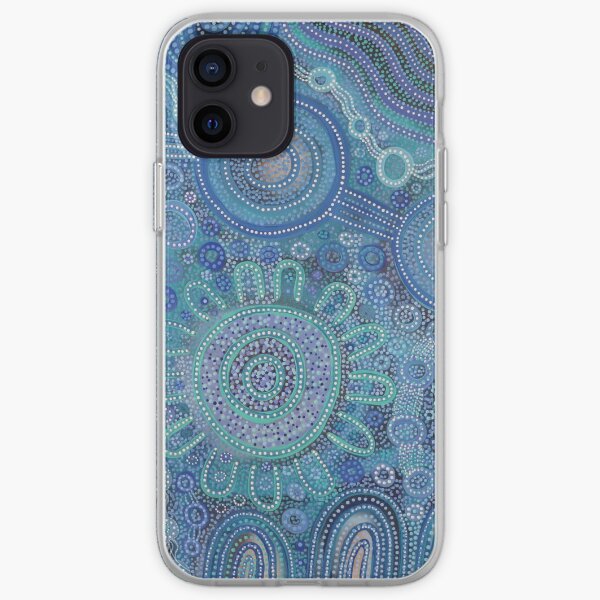 Family gathering at the beach iPhone Soft Case
