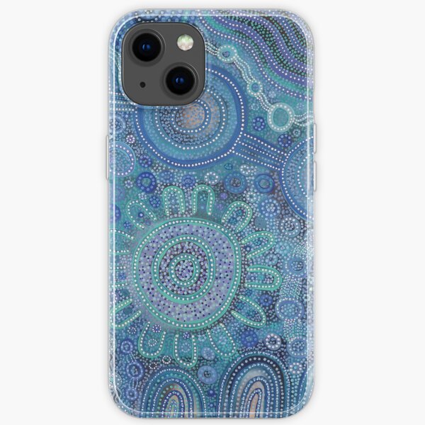 Family gathering at the beach iPhone Soft Case