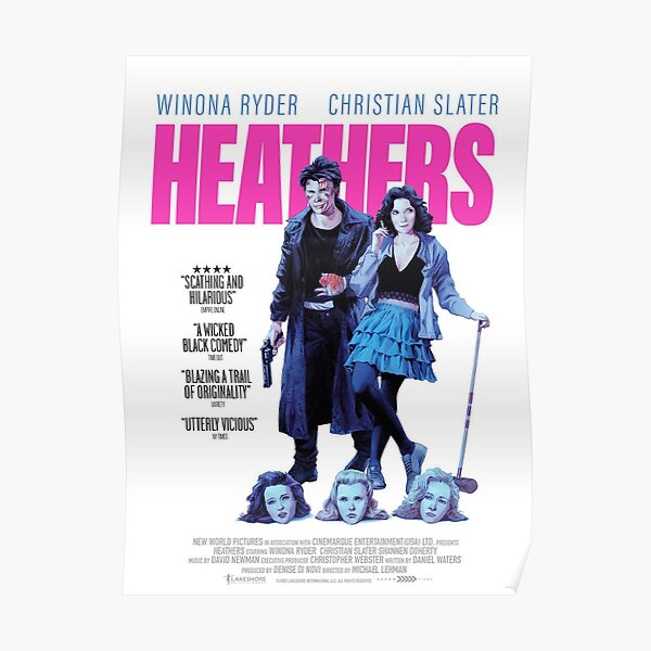 Heathers Alternative Movie Poster