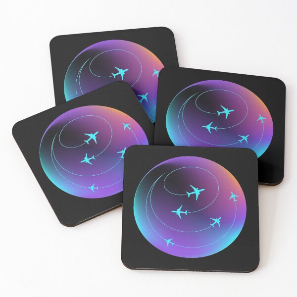 Item preview, Glowing Airline World designed and sold by JumpSeatDesign.