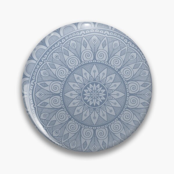 Aperçu de l'œuvre Mandala en jean 5 créée et vendue par ColorObsession.