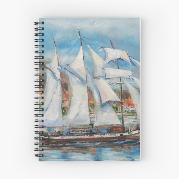 Item preview, Beautiful Brigantine, under the white sails. designed and sold by Elena Reutova.