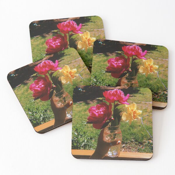 Item preview, Peony and Daffodil Bouquet  designed and sold by abigail-hempell.