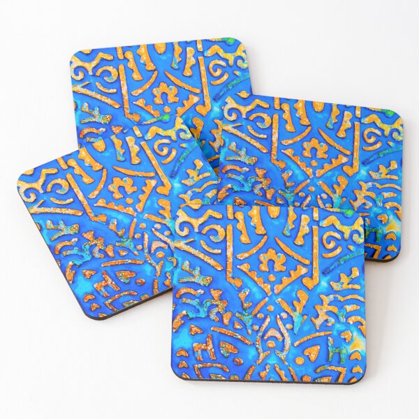 Item preview, Khamsa blue and orange designed and sold by Nickdavisinghe.