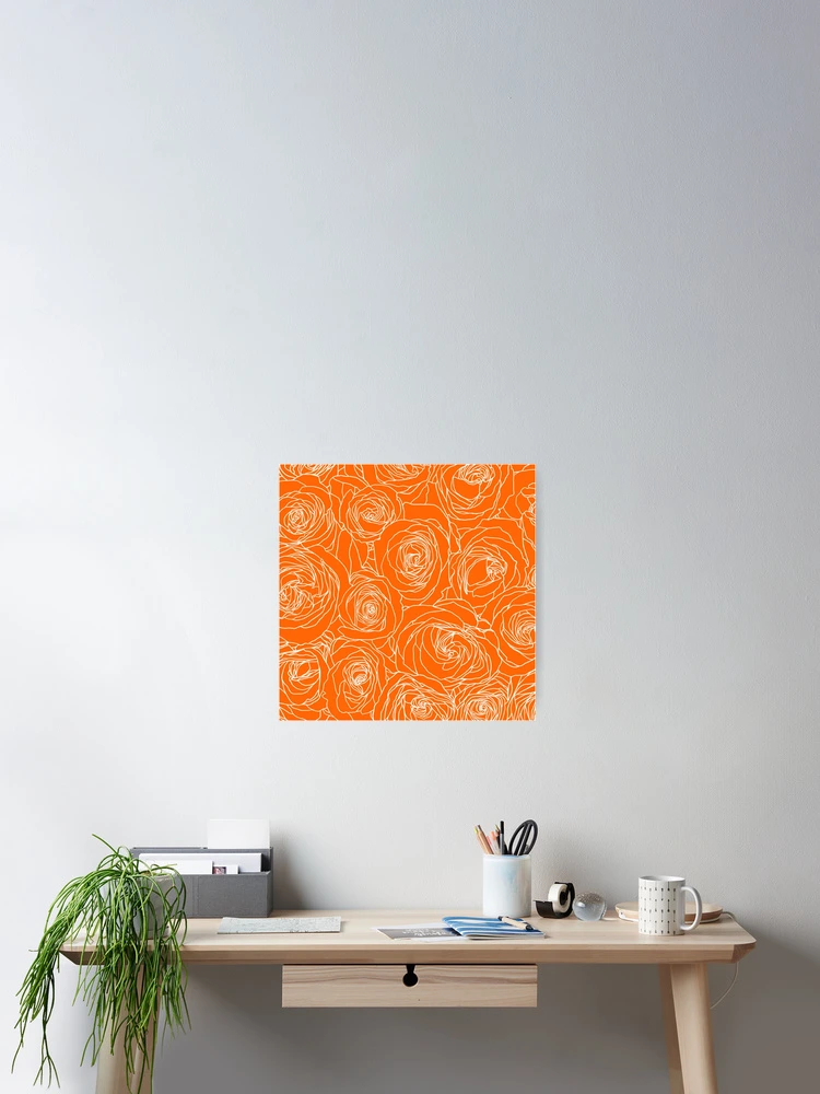 Thumbnail 2 of 3, Poster, Marmalade Roses designed and sold by ColorObsession.