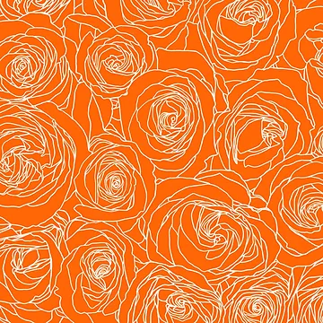 Artwork thumbnail, Marmalade Roses by ColorObsession