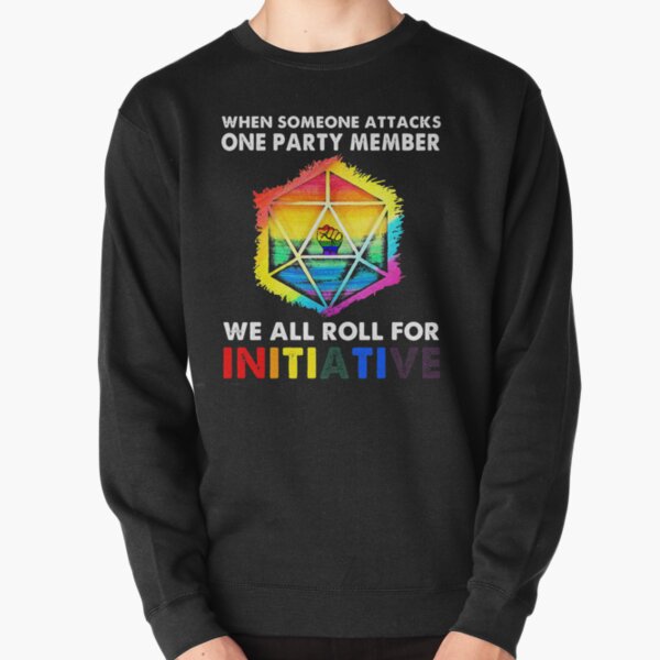 Item preview, WE ALL ROLL FOR INITIATIVE LGBT designed and sold by TALIA-ETHER.