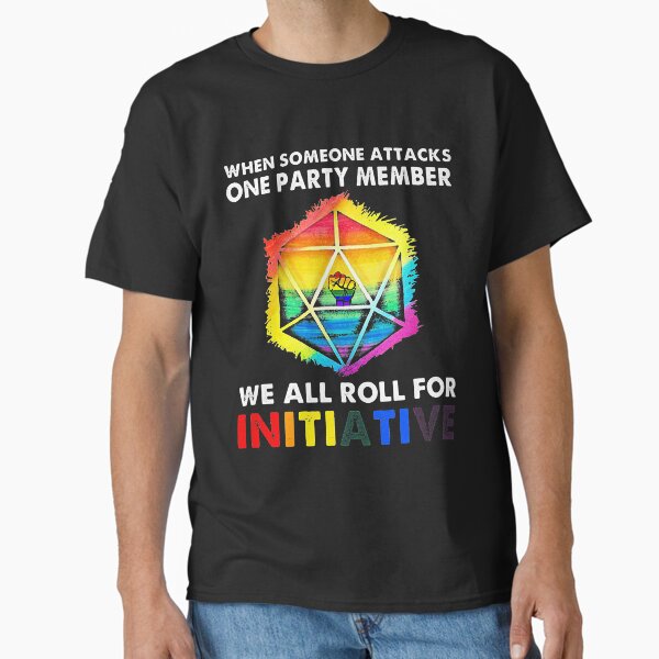 Item preview, WE ALL ROLL FOR INITIATIVE LGBT designed and sold by TALIA-ETHER.