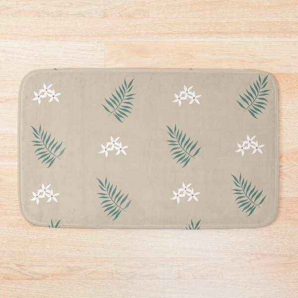 Item preview, Tropical minimalist floral pattern designed and sold by aziulmarinho.