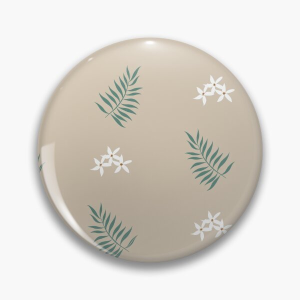 Item preview, Tropical minimalist floral pattern designed and sold by aziulmarinho.