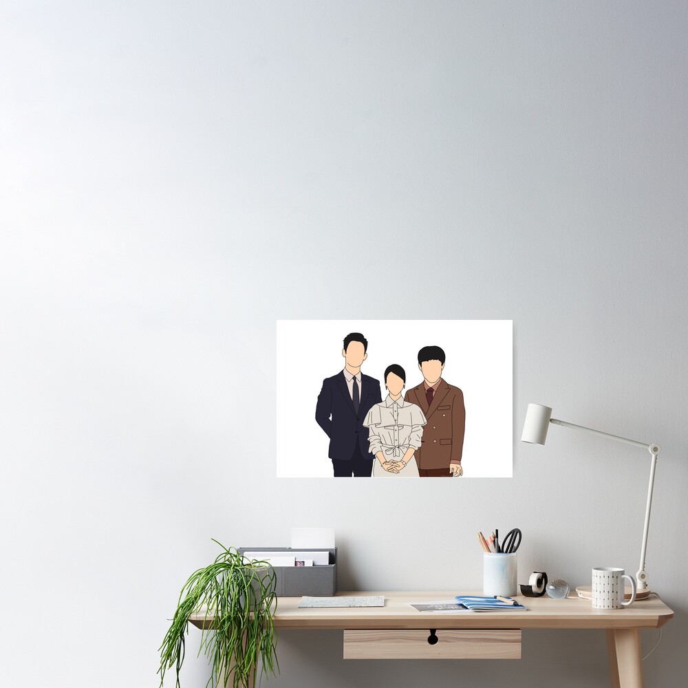 "It’s Okay to Not Be Okay family portrait" Poster by binxpino | Redbubble