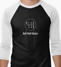 Manual Transmission: Anti-Theft Device Men's Baseball ¾ T-Shirt