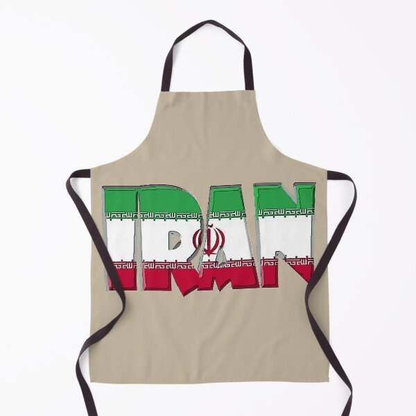 Item preview, Iran Font With Iranian Flag designed and sold by Havocgirl.