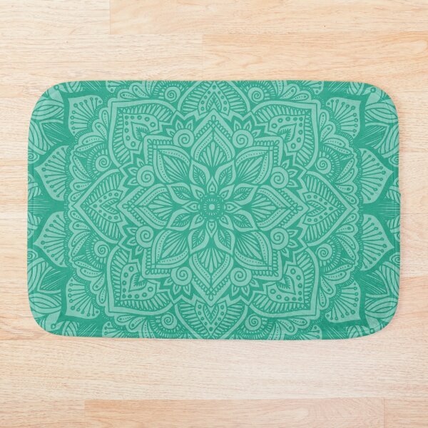 Artikelvorschau, Smaragd-Mandala 1 entworfen und verkauft von ColorObsession.