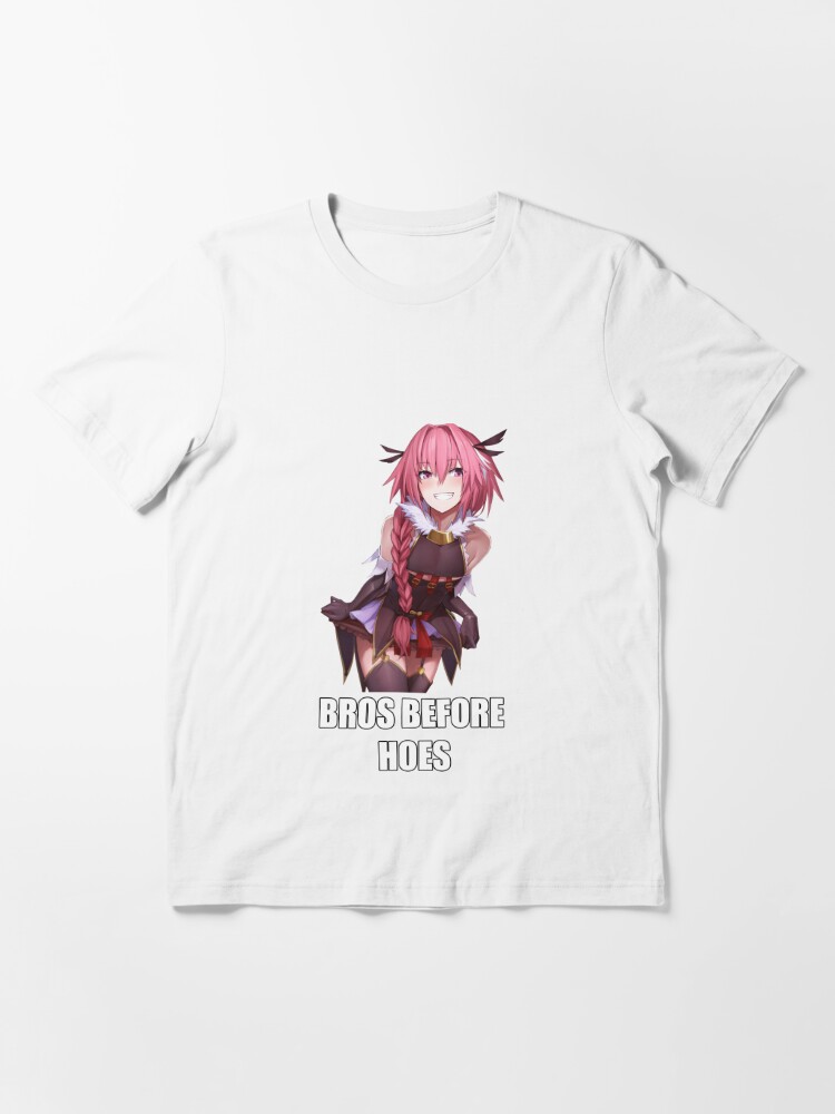 Astolof Bros Before Hoes Trap Meme Essential T-Shirt for Sale by h g