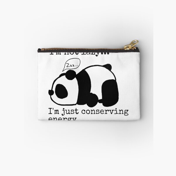 Item preview, Im Not lazy panda  designed and sold by BMKrolik.