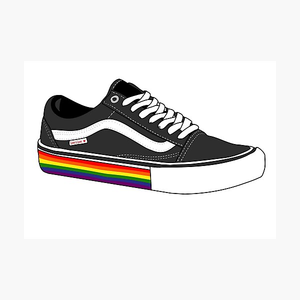 vans gay pride shoes