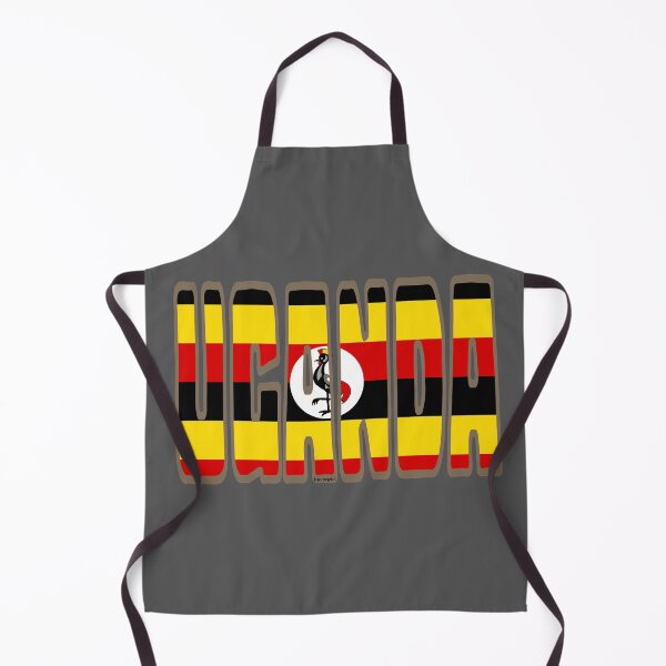 Item preview, Uganda Font with Ugandan Flag designed and sold by Havocgirl.