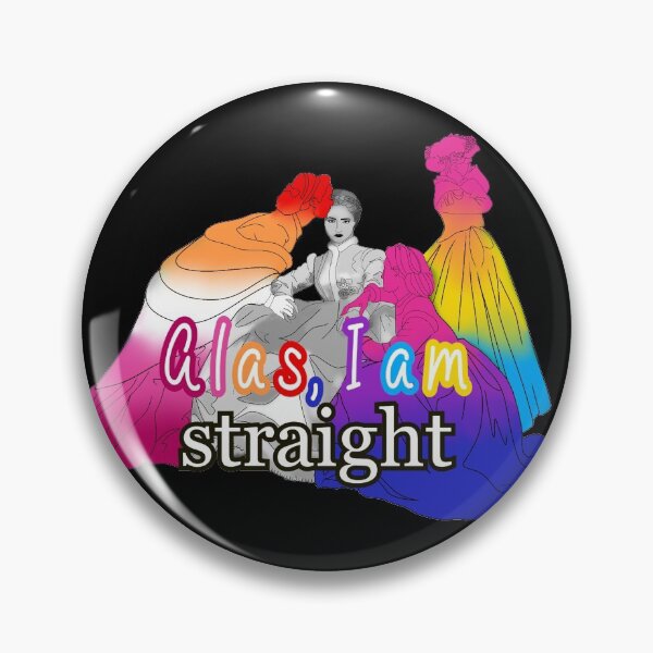 Item preview, Alas, I am straight. designed and sold by KatherineW21.