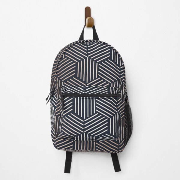 Item preview, Rose Gold and Navy Geometric designed and sold by OliviaAndAva.