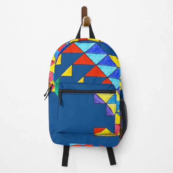 Item preview, Centrally Reflective Triangles on Deep Blue Board designed and sold by Istvan Ocztos.