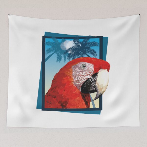 Item preview, Scarlet macaw designed and sold by obscurite.