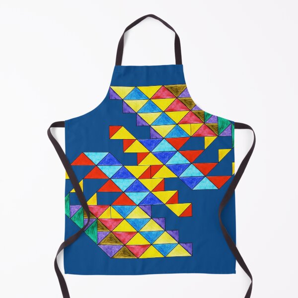 Item preview, Centrally Reflective Triangles on Deep Blue Board designed and sold by Istvan Ocztos.